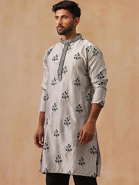 Jompers Chikankari Embroidered Kurta